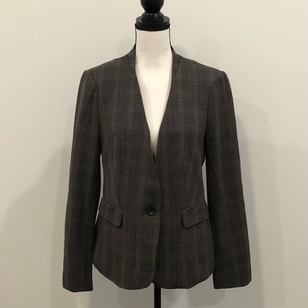 Premise Studio Plaid Blazer